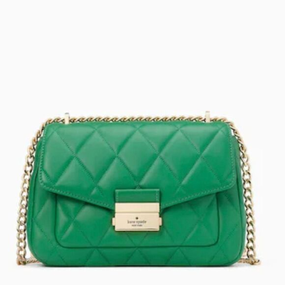 ♠️ Kate Spade Carey Small Flap Shoulder Bag ♠️ - Picture 1 of 4